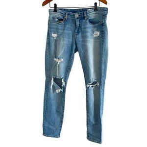 BlankNYC Skinny Classique Size 29 Jeans Distressed Busted Knee